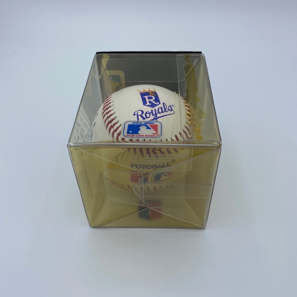 Vintage Kansas City Royals Bo Jackson Baseball collectors item in new box
